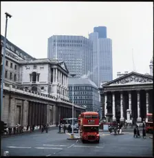 Bank of England, Threadneedle Street, City of London, Greater London Authority, 1975-1985. Creator: Leonard Robin Mattock