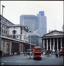 Bank of England, Threadneedle Street, City of London, Greater London Authority, 1975-1985. Creator: Leonard Robin Mattock