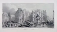 Bank of England, Threadneedle Street, London, (1840?) Artist: Henry Wallis