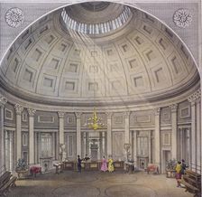 Bank of England, Threadneedle Street, London, c1840. Artist: Anon