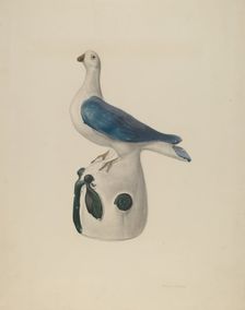 Bank Pidgeon, 1935/1942. Creator: Emanuel Jacobson