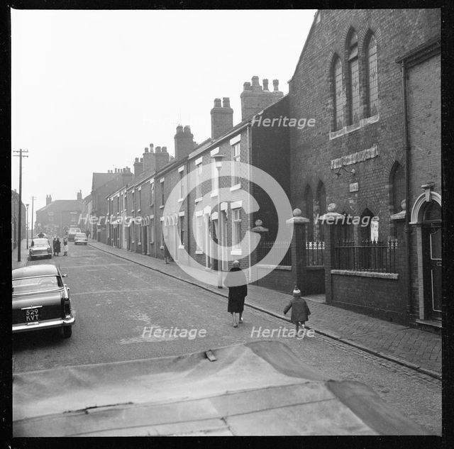 Bank Street, Tunstall, Stoke-on-Trent, 1965-1968. Creator: Eileen Deste.