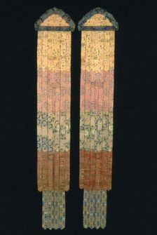 Banner, China, Qing dynasty(1644-1911), 1750/1850. Creator: Unknown