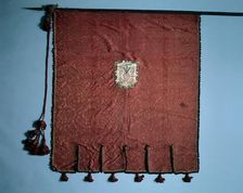 Banner with Medallions of Christ's Passion, 1700s. Creator: Unknown