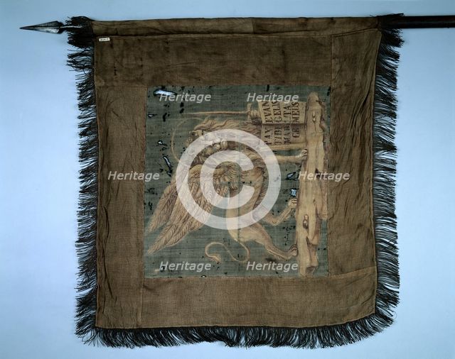 Banner With the Lion of St. Mark, late 1600s - early 1700s. Creator: Unknown.