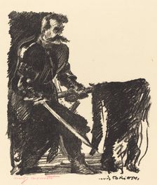 Bannerträger (Standard Bearer), 1915. Creator: Lovis Corinth