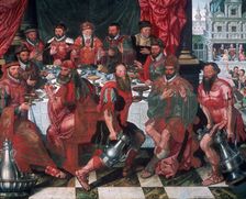 Banquet 1574. Artist: Antoon Claeissens