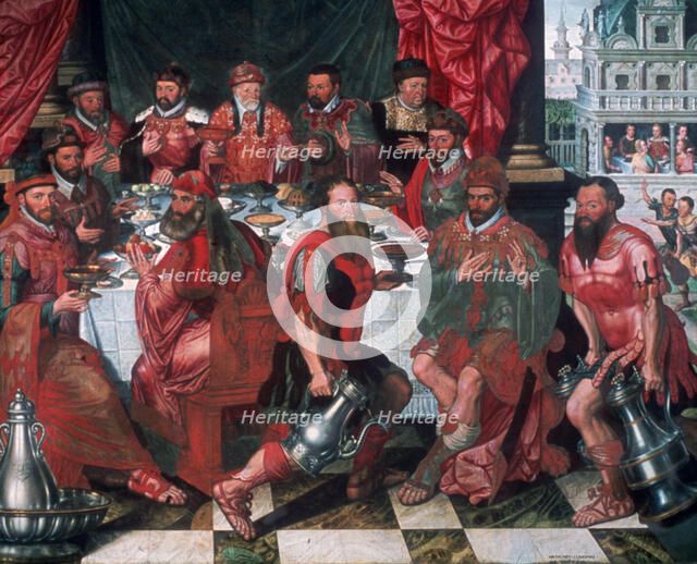 'Banquet', 1574. Artist: Antoon Claeissens