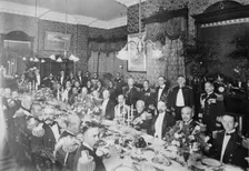 Banquet to Adm. Winterhalter in Japan, 1916. Creator: Bain News Service