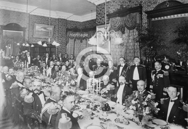 Banquet to Adm. Winterhalter in Japan, 1916. Creator: Bain News Service.