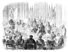 Banquet to Her Majesty's Ministers at the Mansion House, 1857. Creator: Unknown