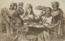 Banquet at King David's?, After 1760. Creator: Unknown