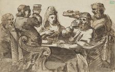 Banquet at King David's?, After 1760. Creator: Unknown