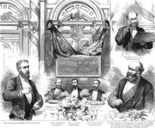 'Banquet given to Lord Salisbury and Hartington by the Nonconformist Unionist Association 1888. Creator: Unknown