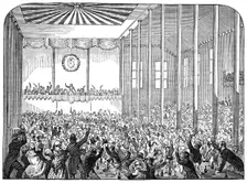 Banquet in the pavilion, 1844. Creator: Unknown