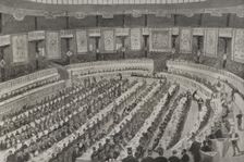 Banquet of the "Unión Conservadora", Madrid, Spain, January 28, 1898. Creator: Enrique Laporta Valor