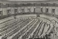 Banquet of the "Unión Conservadora", Madrid, Spain, January 28, 1898. Creator: Enrique Laporta Valor