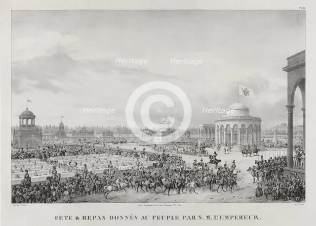 Banquet on the Maidens' Field on September 16, 1826, 1828.