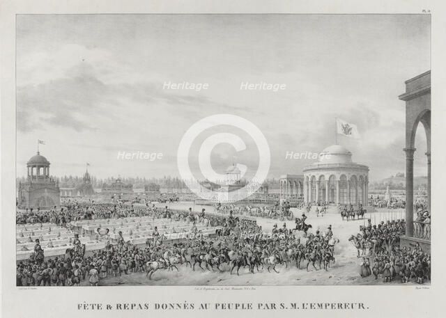 Banquet on the Maidens' Field on September 16, 1826, 1828.