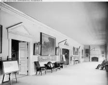 Banquet Room, Independence Hall, Philadelphia, Pa., c1904. Creator: Unknown