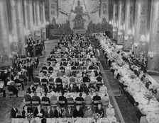 Banquet, Stockholm City Hall, Sweden, 1960. Creator: Unknown