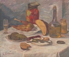 Banquet Still Life, 1943. Creator: Stefan Polkorab