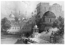 Baoli and Remains of the Palace of Jehanguir Agra, Uttar Pradesh, India.Artist: Capone
