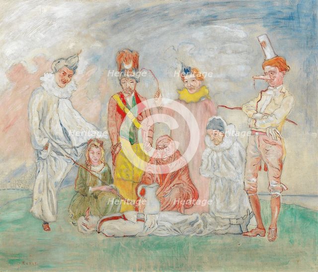 Baptême de masques, ca 1925-1928.