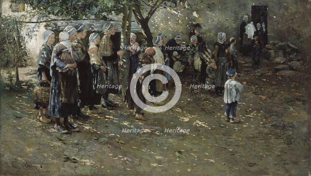 Baptism, 1886. Creator: Allan Österlind.