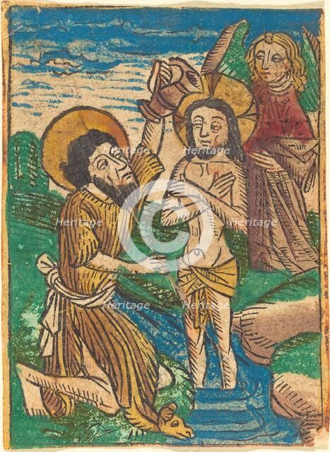 Baptism, c. 1490. Creator: Unknown.