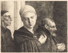 Baptism (Le bapteme). Creator: Alphonse Legros