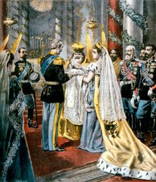 Baptism of the Grand Duchess Tatiana, daughter of Nicholas II of Russia, 1897