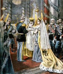 Baptism of the Grand Duchess Tatiana, daughter of Nicholas II of Russia, 1897