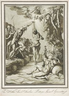 Baptism of Christ, 1788. Creator: Francesco Rosaspina