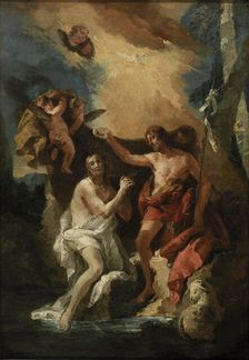 Baptism of Christ, 18th century. Creator: Unknown