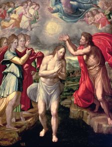 Baptism of Christ by Juan Fernandez de Navarrete