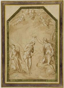 Baptism of Christ, c. 1560. Creator: Unknown