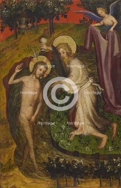 Baptism of Christ, c1400.  Creator: Unknown.