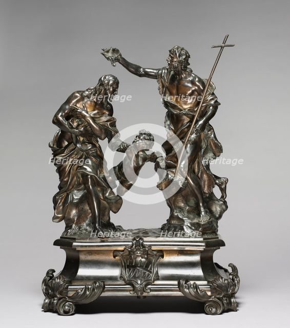 Baptism of Christ, designed 1645-1646, probably made 1650-1655. Creator: Alessandro Algardi (Italian, 1598-1654).