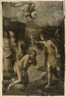 Baptism of Christ, n.d. Creator: Rutilio di Lorenzo Manetti
