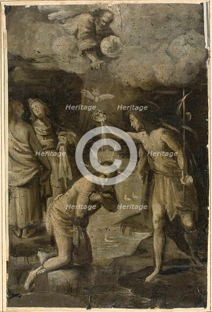 Baptism of Christ, n.d. Creator: Rutilio di Lorenzo Manetti.