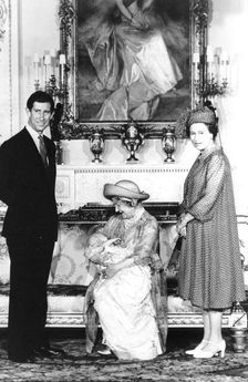 Baptism of Prince William, Buckingham Palace, London, 1982. Creator: Unknown