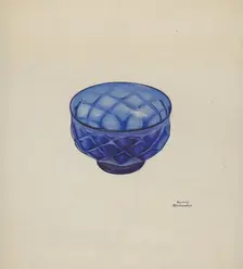 Baptismal Bowl, c. 1939. Creator: Beverly Chichester