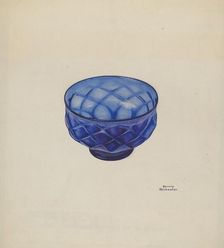 Baptismal Bowl, c. 1939. Creator: Beverly Chichester