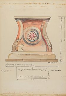 Baptismal Font, 1935/1942. Creator: William Hoffman