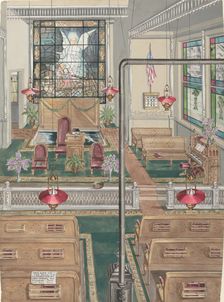 Baptist Church, 1901, 1935/1942. Creator: Perkins Harnly