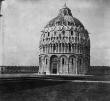 Baptistery, Pisa, Italy, between 1890 and 1925. Creator: Unknown