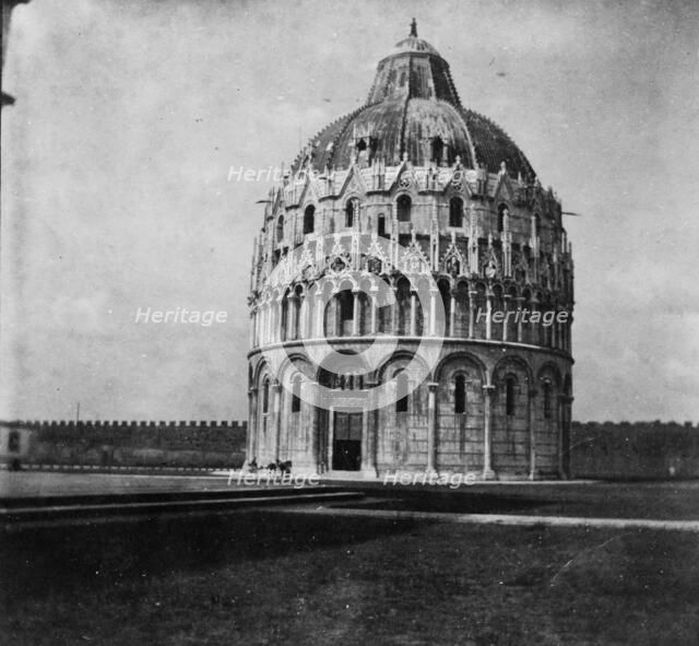 Baptistery, Pisa, Italy, between 1890 and 1925. Creator: Unknown.