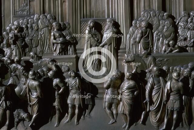 Baptistry doors in Florence, 14th century. Artist: Andrea Pisano