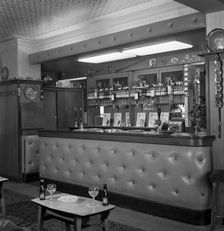 Bar of the Cavalier pub, Ravenfield, near Rotherham, South Yorkshire, 1963. Artist: Michael Walters